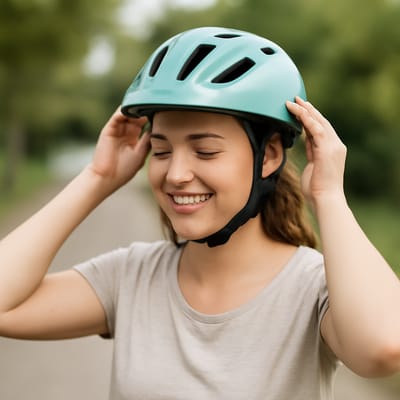 Woran erkennst du, ob der Fahrradhelm wirklich passt?