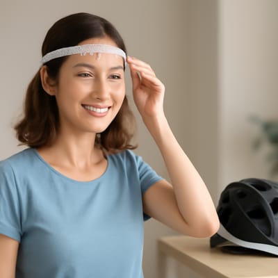 Wie messen Sie den Kopfumfang für die richtige Helmgröße?